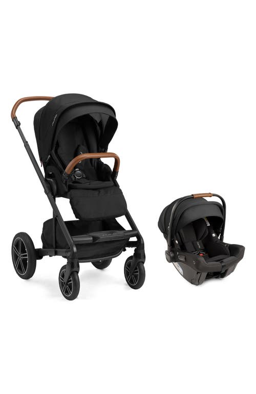Nuna PIPA urbn infant car seat & MIXX next Stroller Travel System in Caviar at Nordstrom