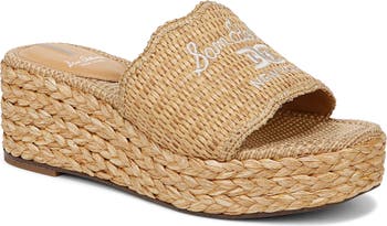 Sam Edelman Camila Espadrille Platform Wedge Slide Sandal (Women ...