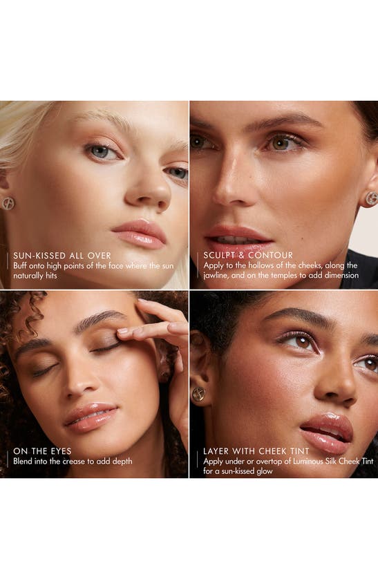 Shop Armani Collezioni Armani Beauty Luminous Silk Creamy Bronzing Powder In 120