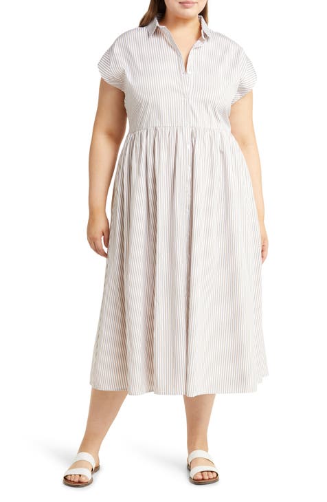 Nordstrom plus clearance size white dresses