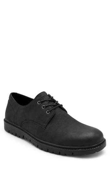 Aston Marc Manti Lug Sole Derby In Black