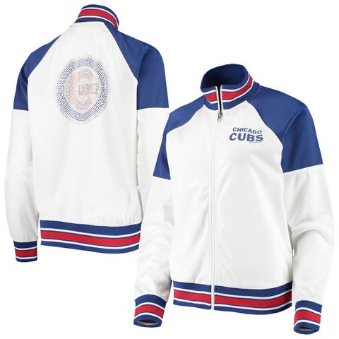 Blue and White Chicago Cubs Varsity Jacket - Jackets Creator