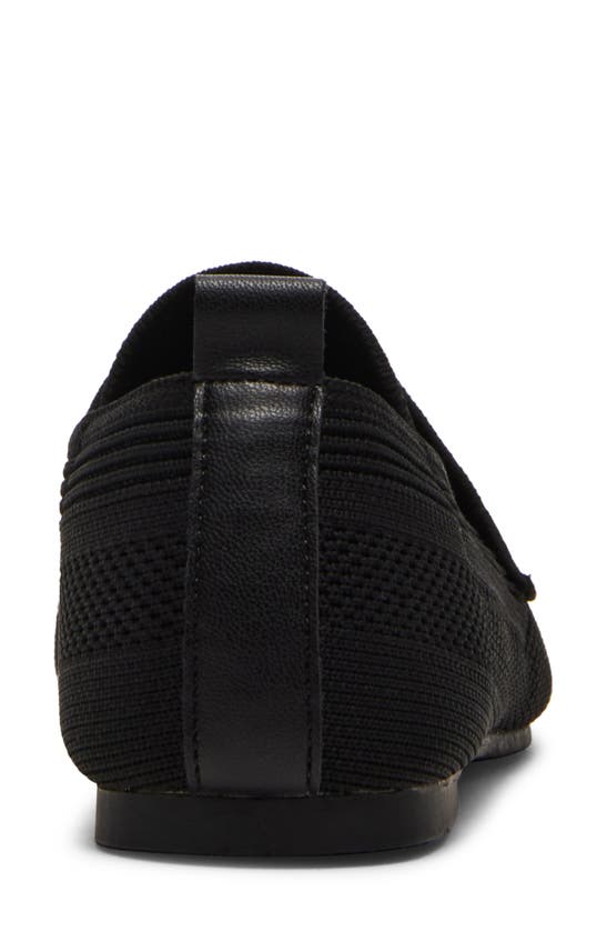 Shop Steven New York Talena Knit Loafer In Black