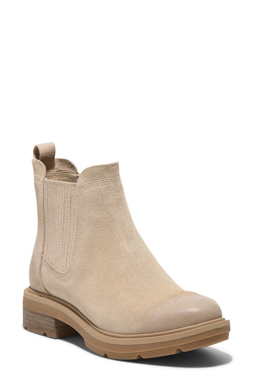 Timberland Brimfield Chelsea Boot In Light Beige Suede