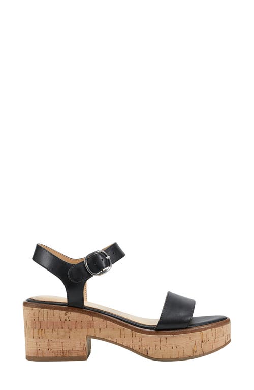 Marc Fisher Ltd Quessa Platform Sandal In Black 001