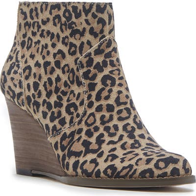 Sole Society Patsy Wedge Bootie, Brown
