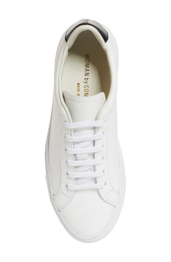 Shop Common Projects Retro Classic Low Top Sneaker In White/ Black