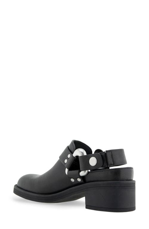 Aerosoles Maya Slingback Mule In Black Leather