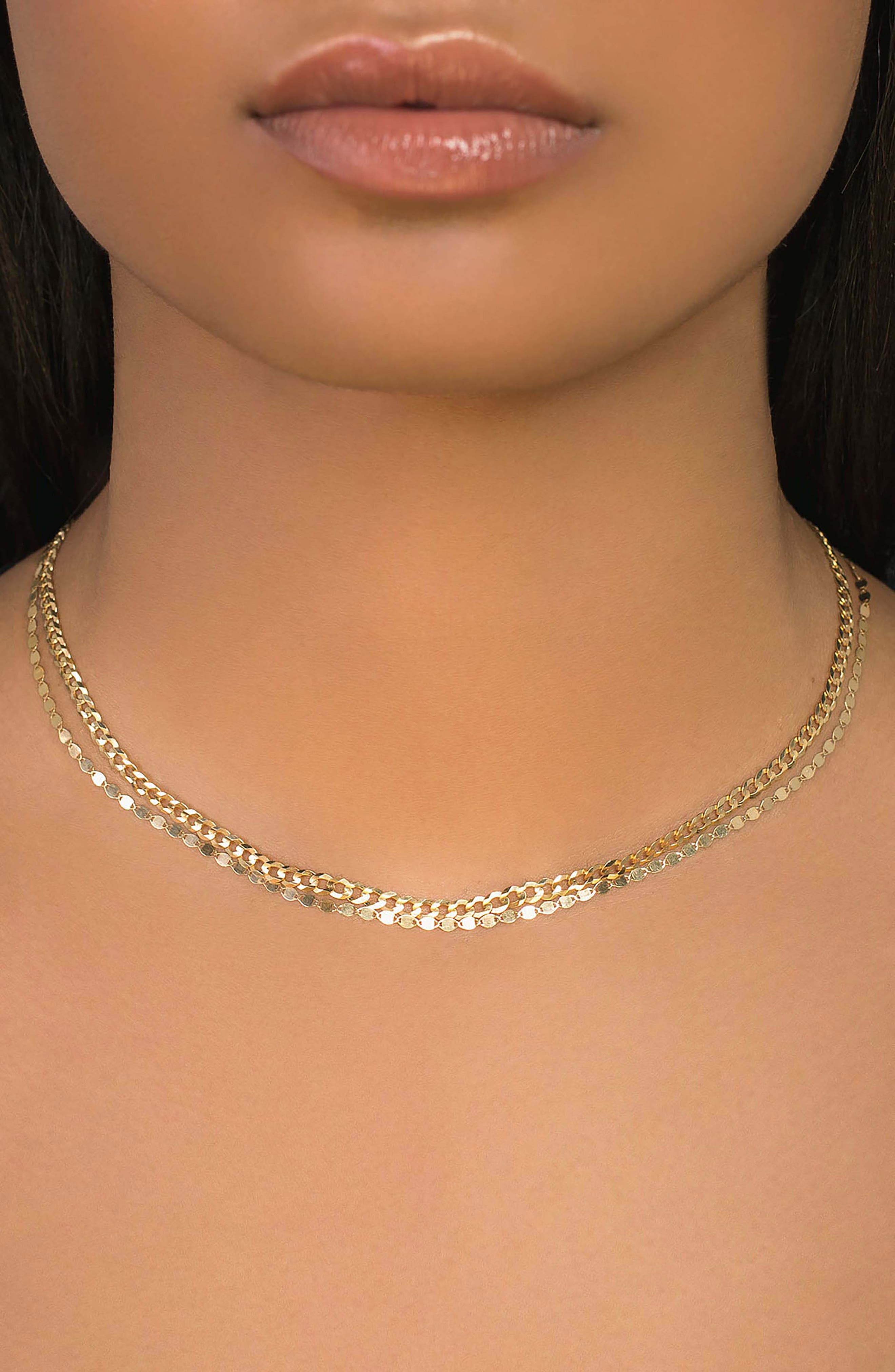 Lana Nude Double Chain Necklace | Nordstrom