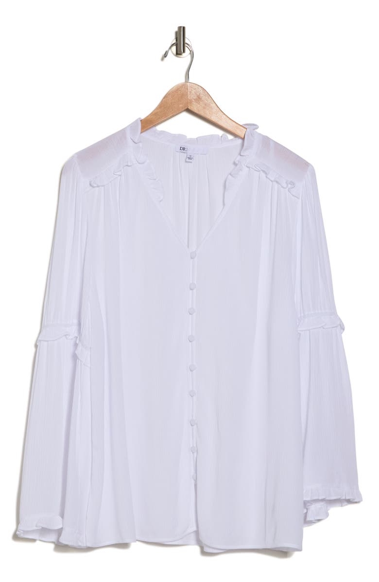 DR2 by Daniel Rainn Poet Long Sleeve Gauze Button-Up Shirt | Nordstromrack