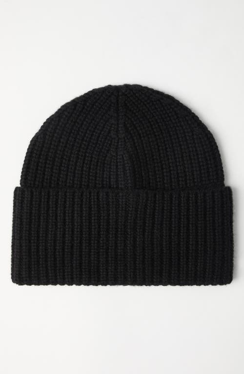 Shop Brunello Cucinelli Cashmere English Rib Beanie In Black