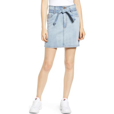 Sts Blue Belted Denim Skirt, 7 - Blue