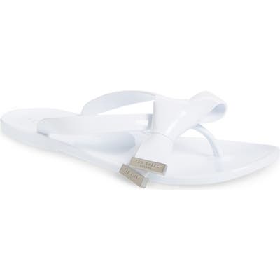 Ted Baker London Luzzi Flip Flop, White