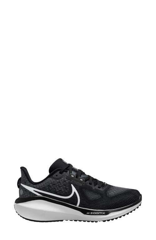 Nike Zoom Vomero 17 Road Running Shoe In Black/white