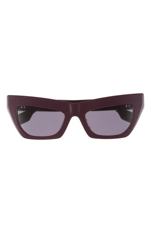 burberry 51mm Cat Eye Sunglasses in Violet at Nordstrom
