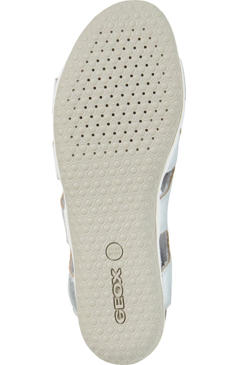 Geox 'Vega' Lace-Up Sport Sandal, Alternate, color, 
