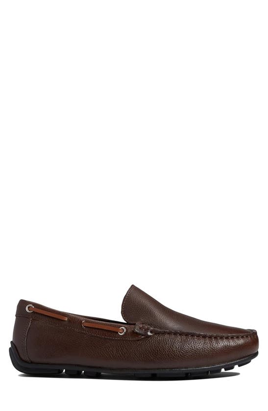 Shop Marc Joseph New York Wilmington Loafer In Brown Grainy