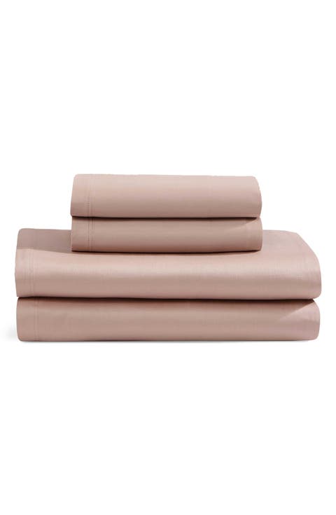Organic Earth Cotton Sateen Sheet Set