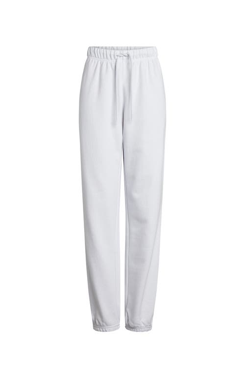 French Terry Joggers in White