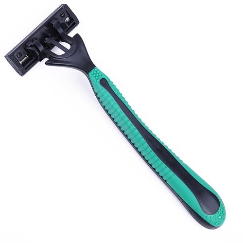 Pursonic Mario Lopez 12 Disposable Razors Bundle In Blue And Green