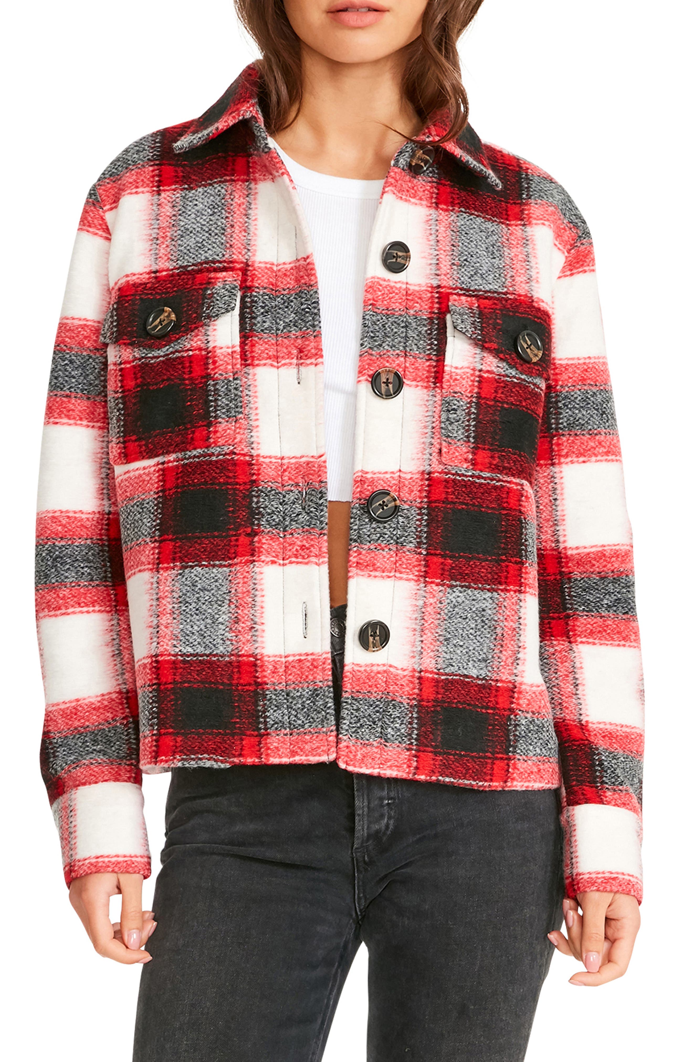 checkered work jacket