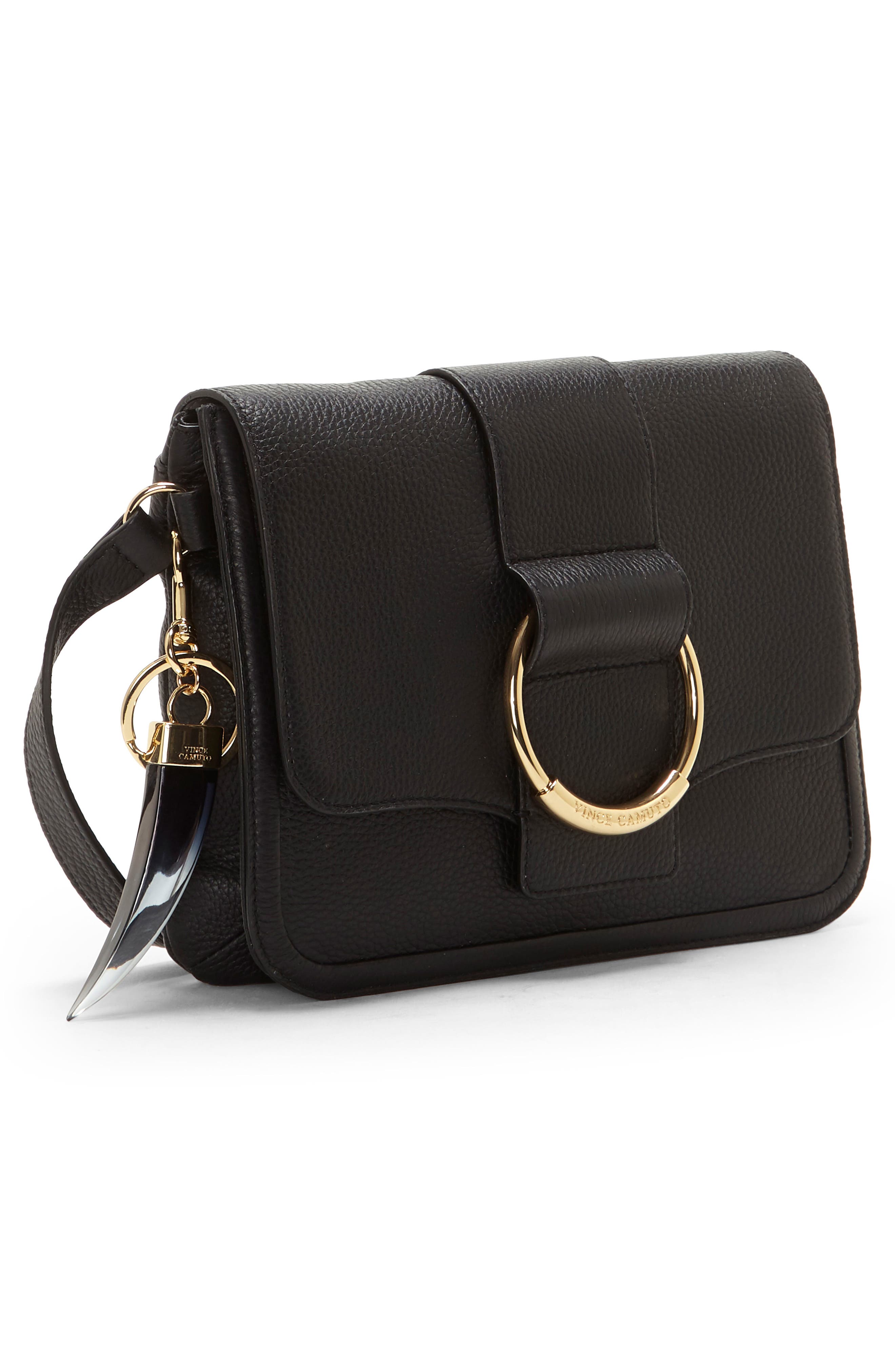 Vince Camuto | Caia Leather Flap Crossbody Bag | Nordstrom Rack