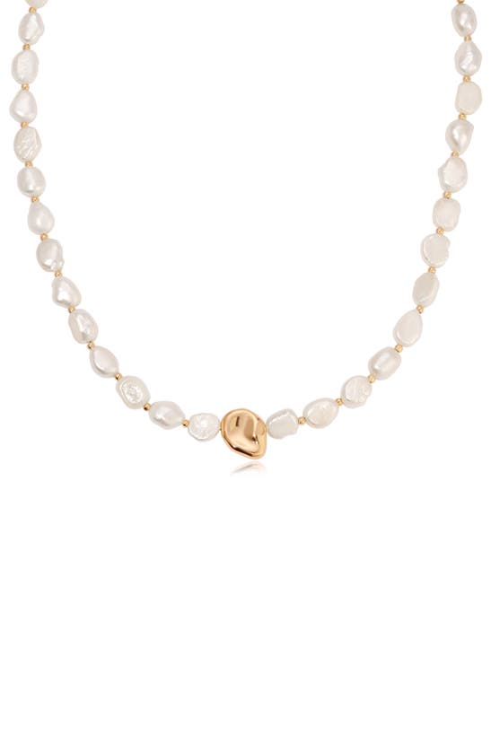 ETTIKA ETTIKA FRESHWATER PEARL NECKLACE 