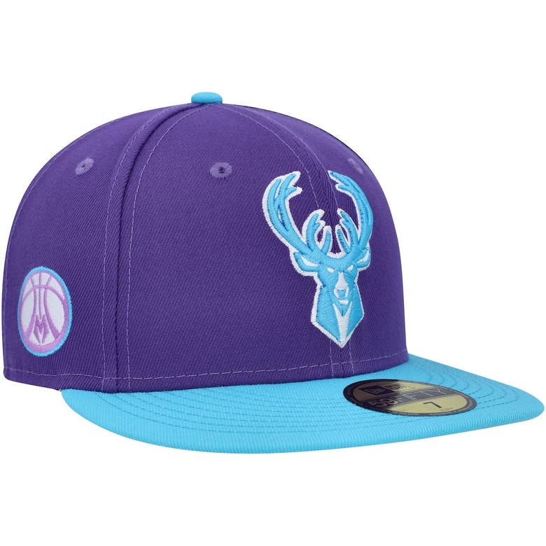 New Era Purple Milwaukee Bucks Vice 59fifty Fitted Hat | ModeSens