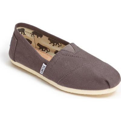Toms Classic Canvas Slip-On, Grey