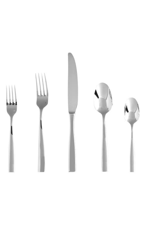 Fortessa Lucca 20-Piece Flatware Set in Silver at Nordstrom