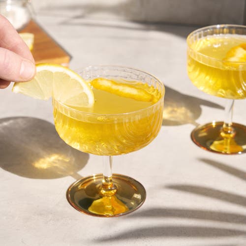 Viski Gatsby Coupes In Clear