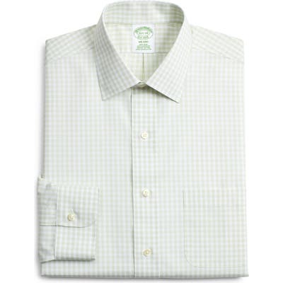 Brooks Brothers Milano Slim Fit Check Dress Shirt