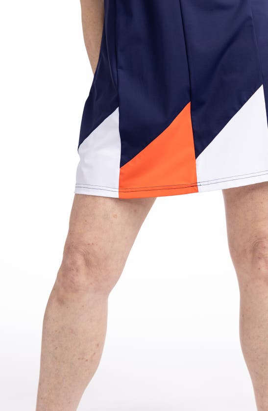 Kinona Helping Wind Sleeveless Golf Dress In Navy