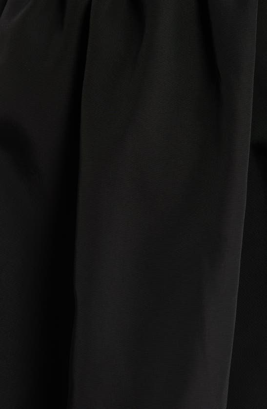 Open Edit Tafetta Bubble Skirt In Black