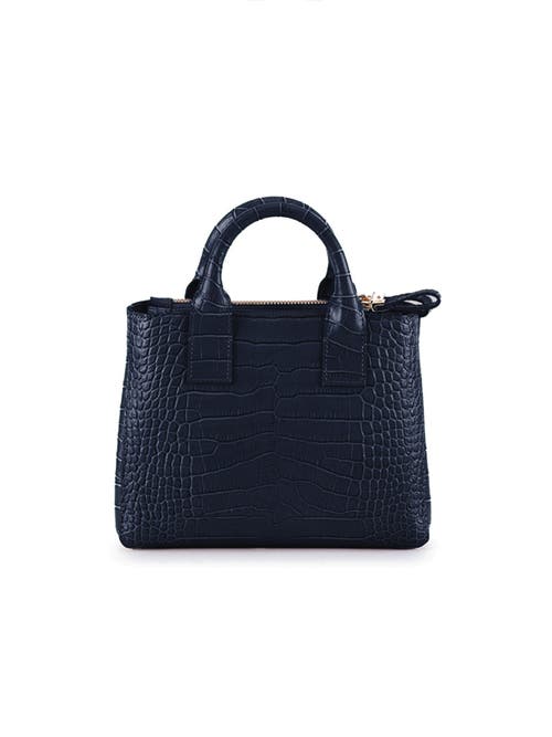Teddy Blake Bella Croco 9" In Blue Jeans