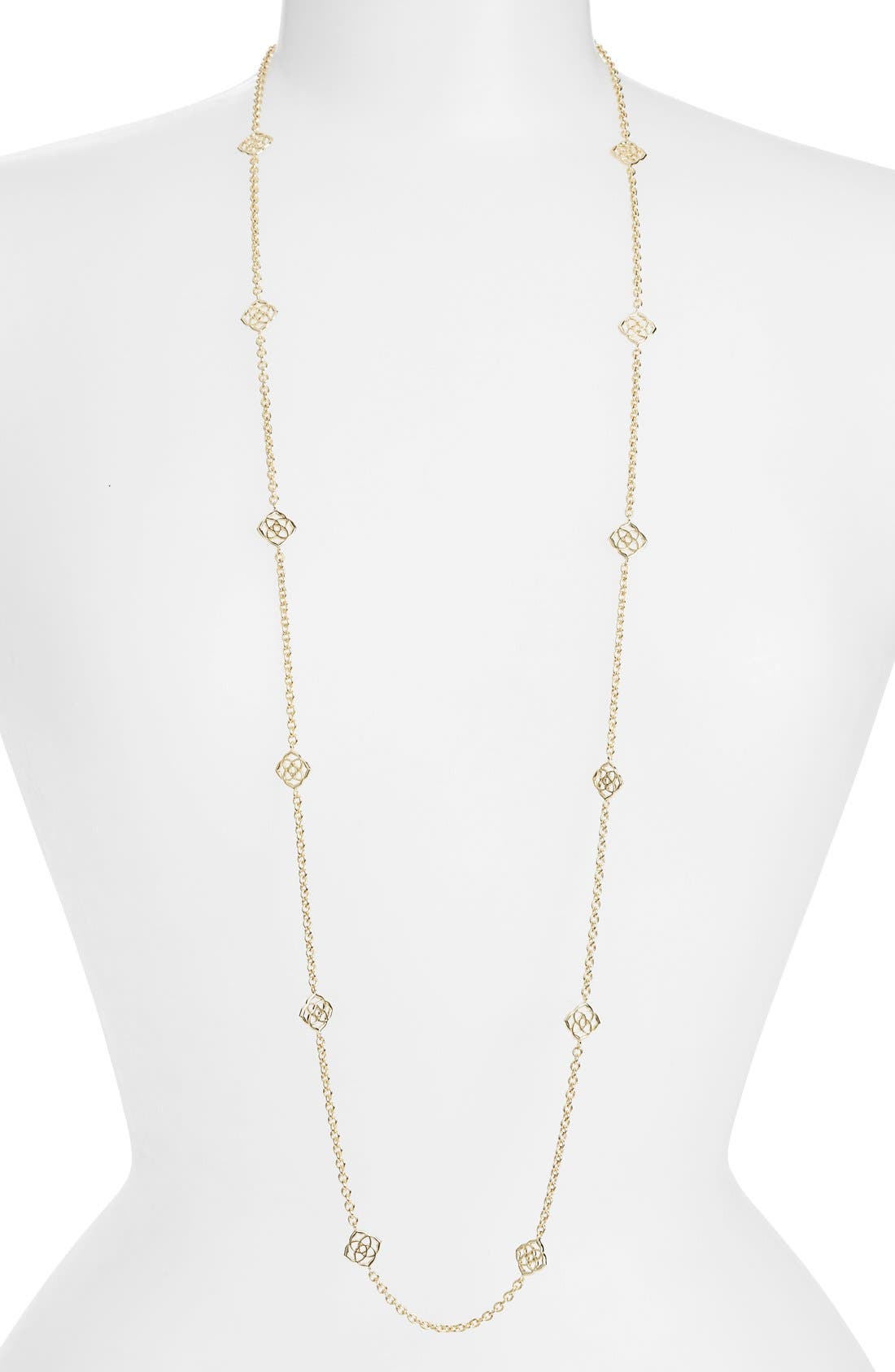 Kendra Scott 'Devalyn' Long Station Necklace Nordstrom