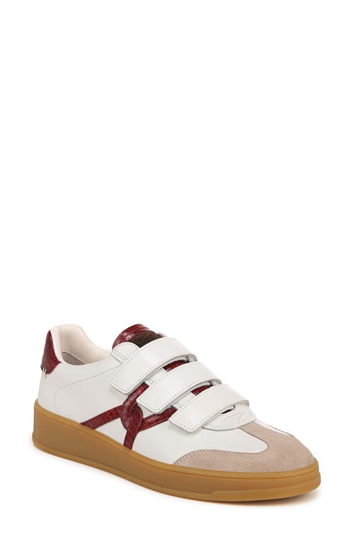 Shop Veronica Beard Reagan Sneaker In Lily/wine