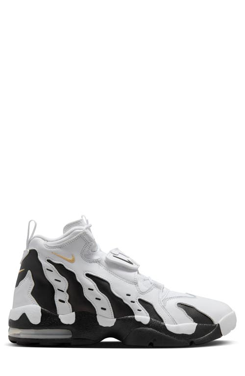 Nike Air Dt Max '96 "colorado Away" Sneakers In White/black/vegas Gold