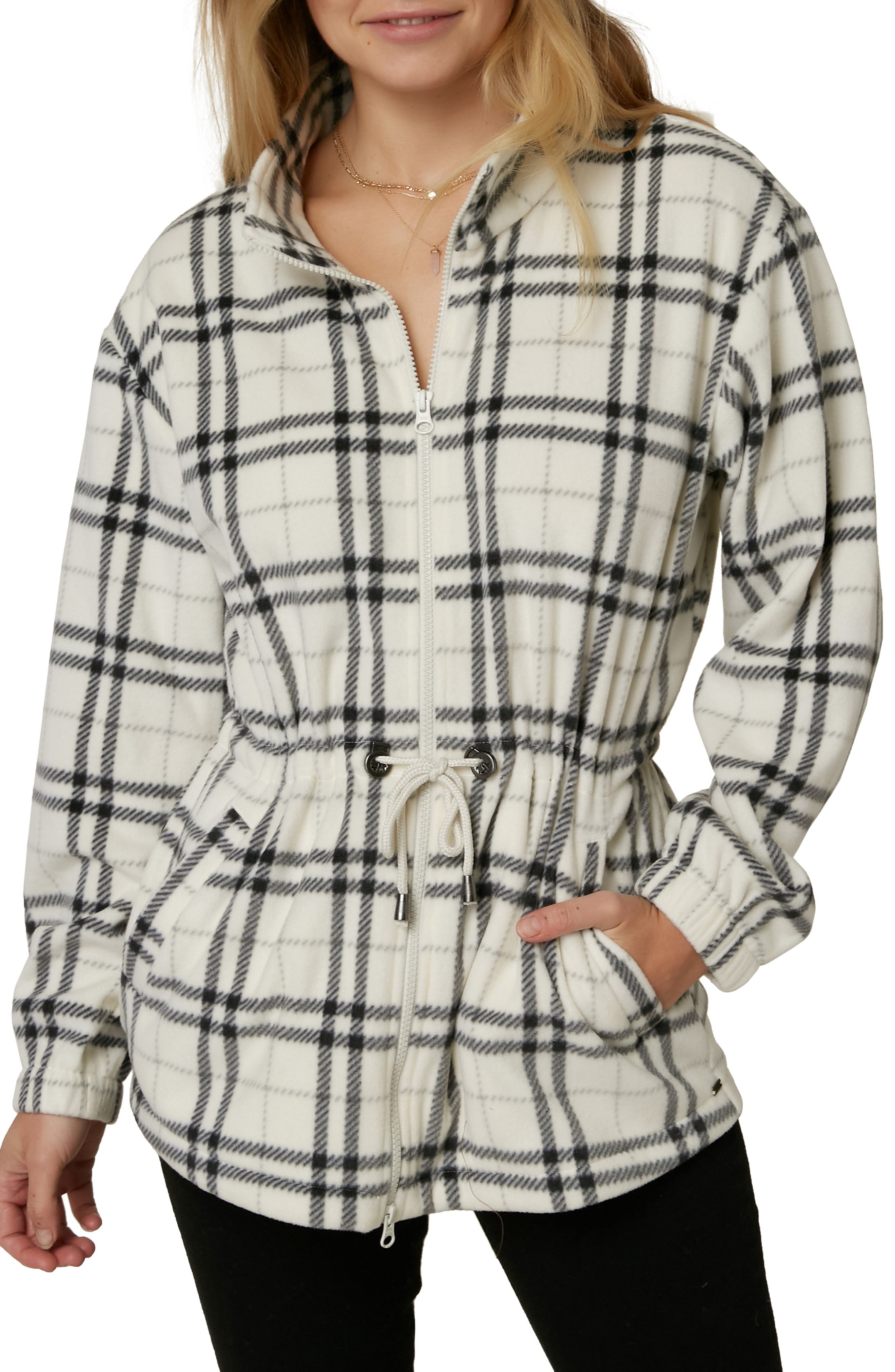 O'Neill Women's Stripe Hz Fleece Jacket