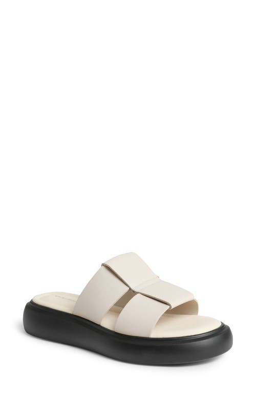 Vagabond Shoemakers Blenda Slide Sandal in Off White
