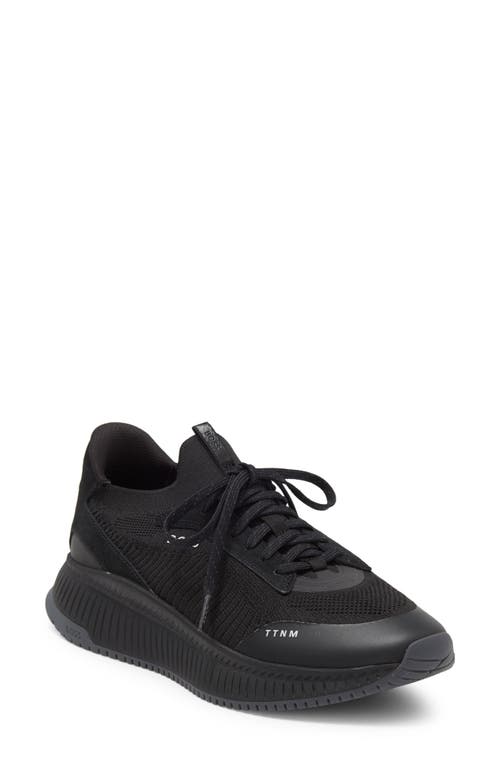 BOSS TTNM Evo Slon KNSD Sneaker Black at Nordstrom,