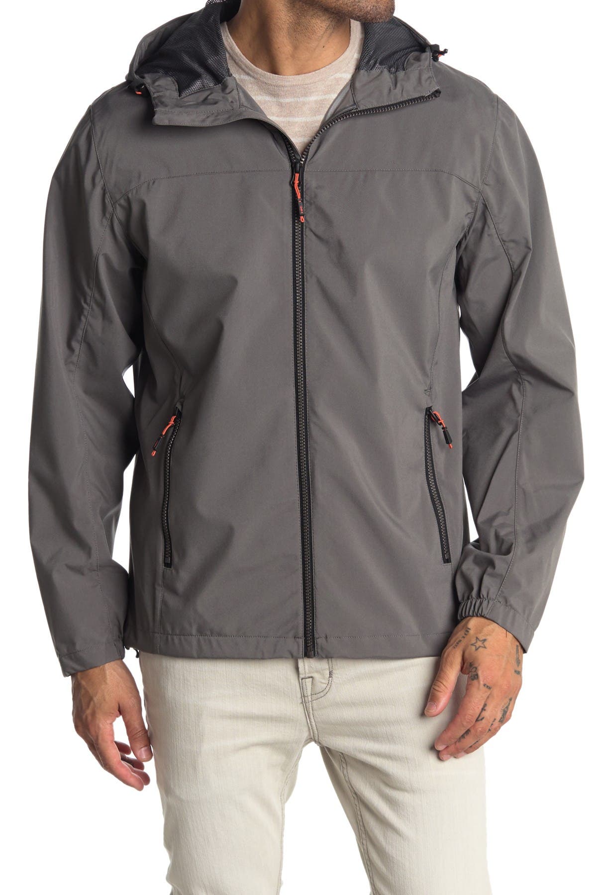 hawke & co rain jacket