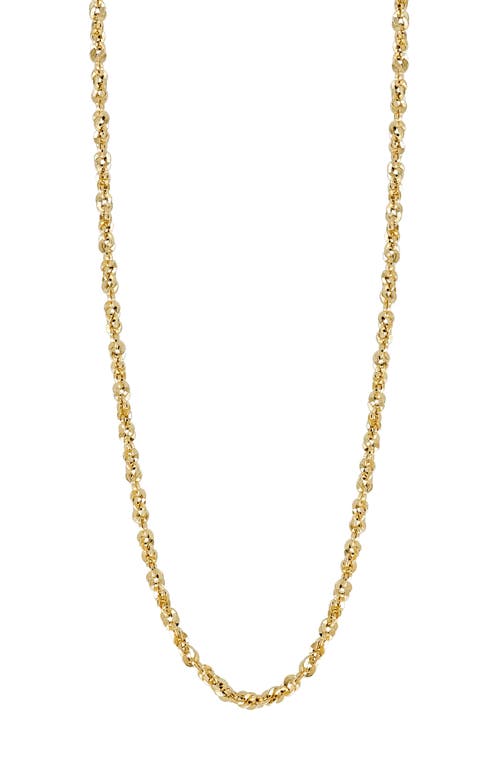 Bony Levy Men's Rope Chain Necklace in 14K Yellow Gold 