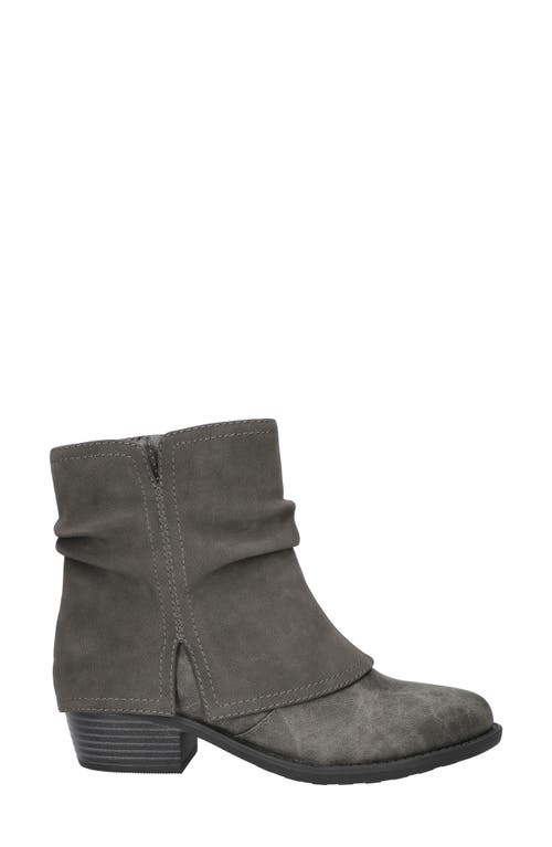 Shop Easy Street Kudos Slouch Bootie In Grey