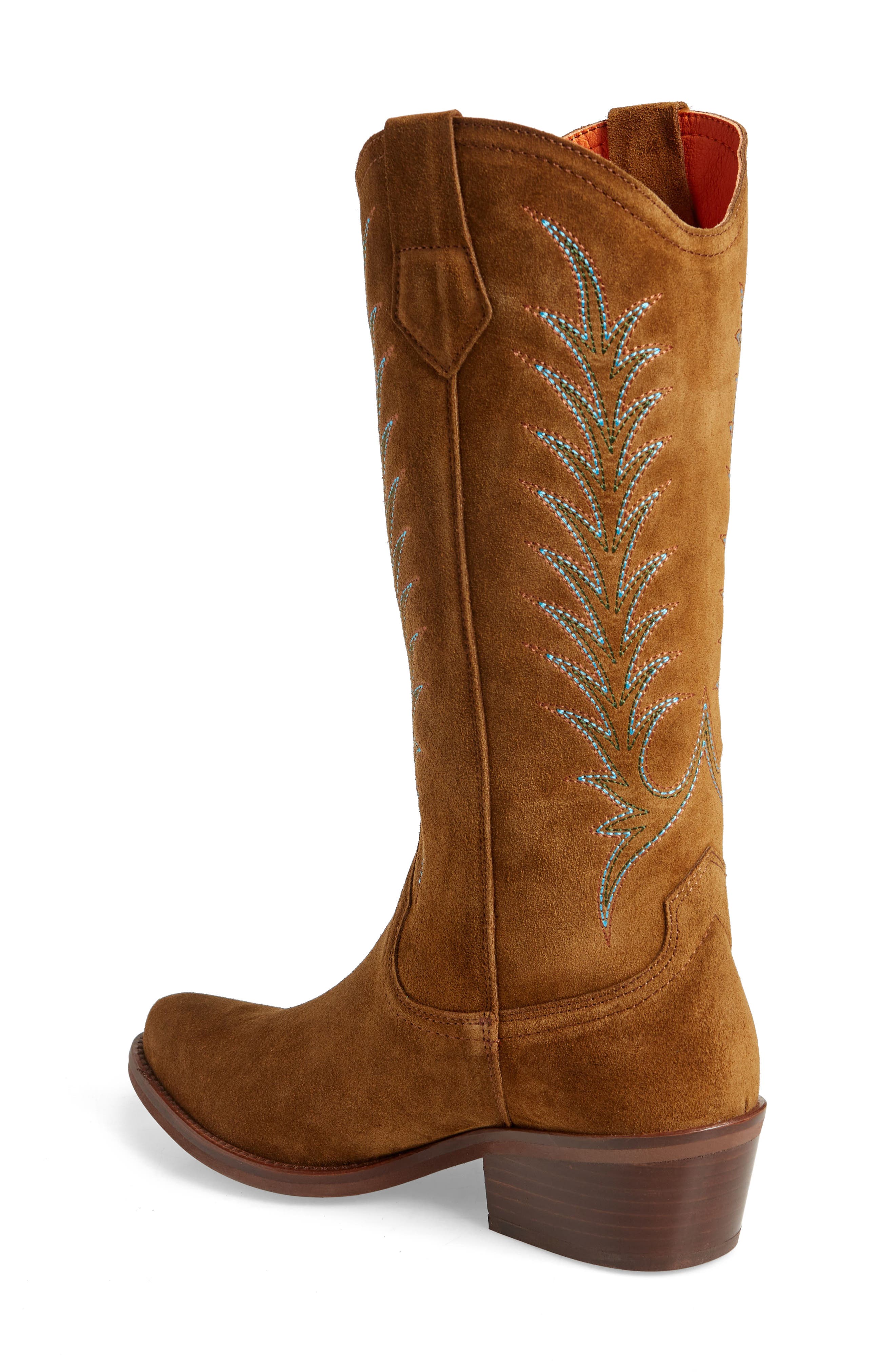 Penelope Chilvers Goldie Embroidered Cowboy Boot (Women) Nordstrom