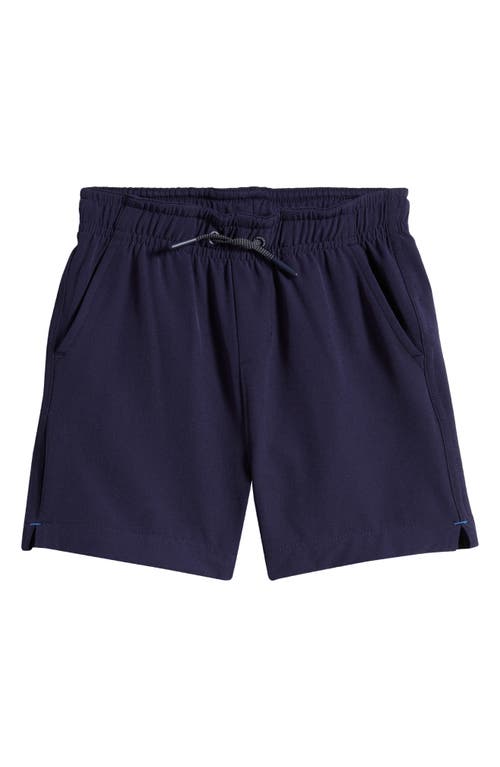 Shop Vineyard Vines Kids' Drawstring Waist Performance Shorts In Nautical Navy