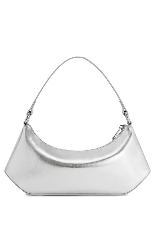Jw Pei Lily Faux Leather Shoulder Bag In Silver