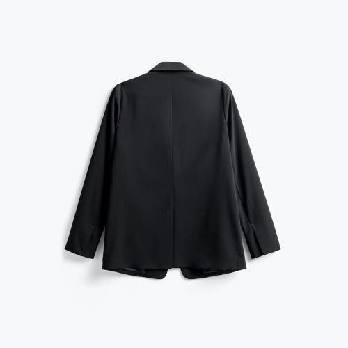 Shop Ministry Of Supply Velocity Oversized Blazer In Black