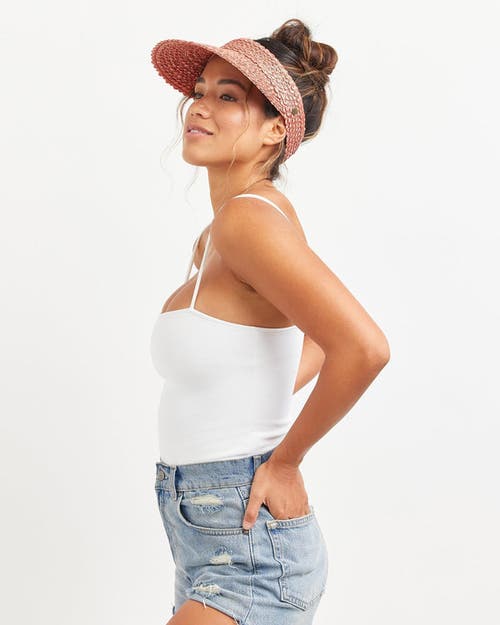 Shop Hemlock Capri Visor In Rose