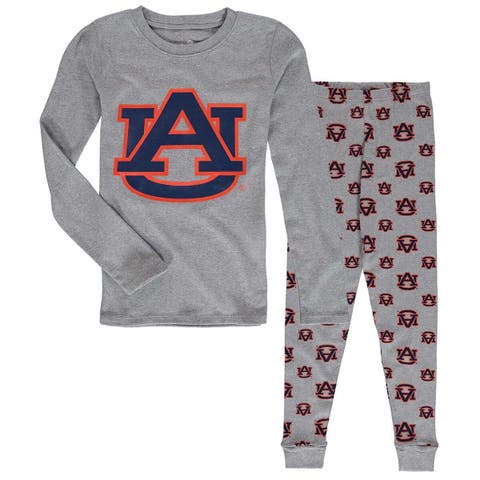 Preschool Wes & Willy Crimson Alabama Tide All Over Print Long Sleeve Shirt and Pants Pajama Set